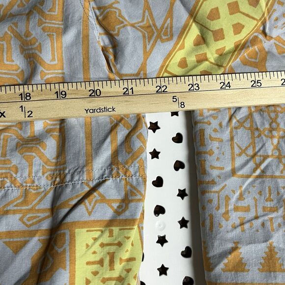 Obey Men’s Patchwork Reversible Jacket Blue Orange Size Medium Punk Streetwear - Picture 5 of 6